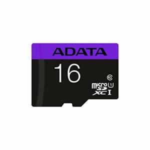 Adata Premier AUSDH16GUICL10-RA1 16GB Class 10 microSDHC memory card w/ adpater for $7