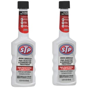 STP Fuel Injector Treatment Bottle 2-Pack for $3