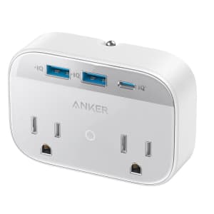 Anker Portable Outlet Extender w/ Foldable Plug for $30