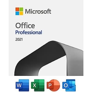 Microsoft Office Professional 2021 Lifetime License for $35