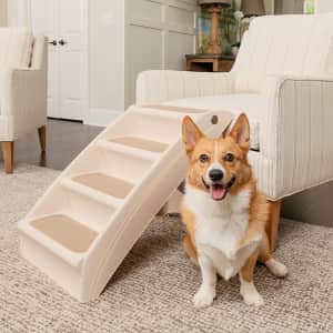 PetSafe CozyUp Folding Pet Steps for $36 PetSafe CozyUp Folding Pet Steps for $36