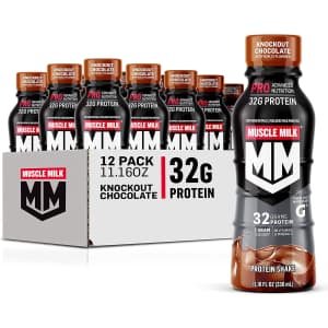 Muscle Milk Pro Advanced Nutrition 11.16-oz. Protein Shake 12-Pack for $17 w/ Sub & Save