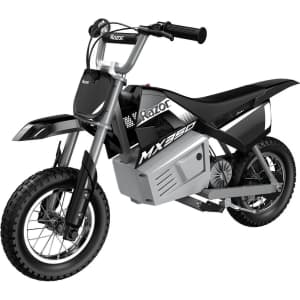 Razor Miniature Dirt Rocket MX350 Electric-Powered Dirt Bike for $248 Razor Miniature Dirt Rocket MX350 Electric-Powered Dirt Bike for $248