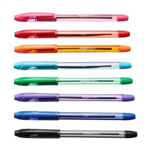 Amazon Basics Ballpoint Pen 8-Pack for $3 Amazon Basics Ballpoint Pen 8-Pack for $3