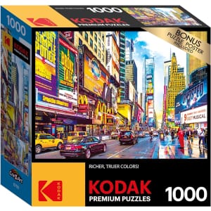 Cra-Z-Art Kodak 1,000 Piece Times Square Jigsaw Puzzle for $6 Cra-Z-Art Kodak 1,000 Piece Times Square Jigsaw Puzzle for $6