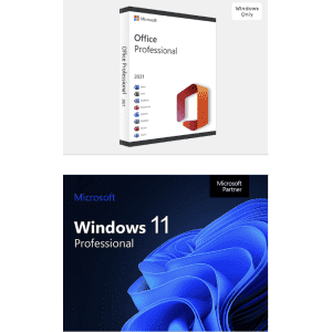 Microsoft Office Pro 2021 for PC: Lifetime License + Windows 11 Pro Bundle for $50