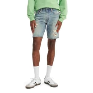 Levi's Men's 511 Slim Cut-Off Shorts, (New) My Way Dx, 42 for $44
