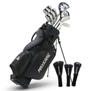 MaxKare 13pc Complete Golf Clubs Set for $185