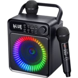 Bluetooth Karaoke Machine for $38