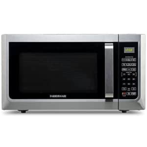 Farberware FMG13SS Countertop, 1.3 Cu. Ft. 1100 Watt Microwave Oven with Smart Sensor Cooking, LED for $125