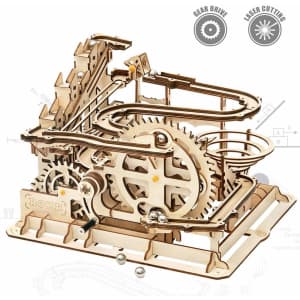 Rokr 3D Waterwheel Coaster Puzzle for $30 Rokr 3D Waterwheel Coaster Puzzle for $30