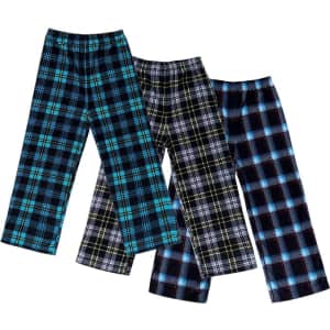 Mad Dog Concepts Boys Pajama Pants 3-Pack for $17 w/ Prime