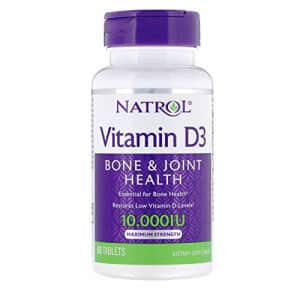NATROL Vitamin D3 10000 IU, 60 CT for $13