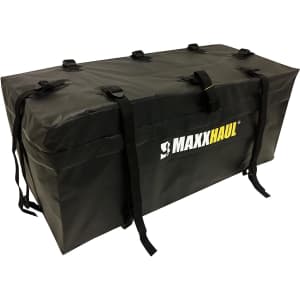 MaxxHaul Hitch Mount Water Resistant Cargo Carrier Bag for $48
