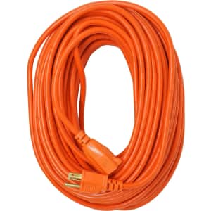 Woods 100-Foot 16/3 Vinyl Outdoor Extension Cord. Clip the 15% off on page coupon for a total savings of $23.