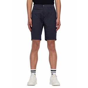 A|X Armani Exchange Men's Classic Bermuda Shorts, Deep Navy, 34 for $23