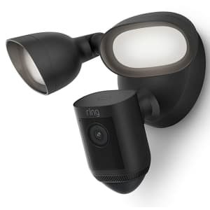 Refurb Ring Floodlight Cam Wired Pro w/ Bird's Eye View & 3D Motion Detection. You'd pay $200 for it new elsewhere.