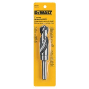 DEWALT DW1629 1-Inch 1/2-Inch Reduced Shank Twist Drill Bit for $20 DEWALT DW1629 1-Inch 1/2-Inch Reduced Shank Twist Drill Bit for $20