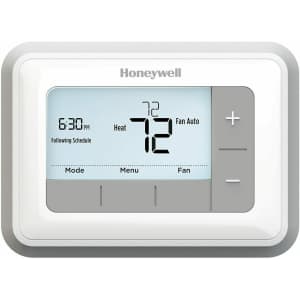 Honeywell T5 7-Day Programmable Backlit Thermostat for $25