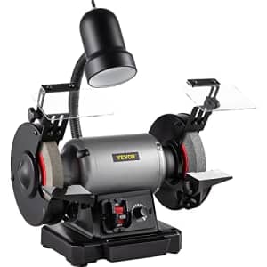 VEVOR 6 inch Bench Grinder, Variable-Speed, 750W Motor Benchtop Grinder with 3400 RPM and Work for $110