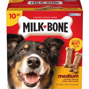 Milk-Bone Original Dog Biscuits 10-lb. Box for $8.24 via Sub & Save Milk-Bone Original Dog Biscuits 10-lb. Box for $8.24 via Sub & Save