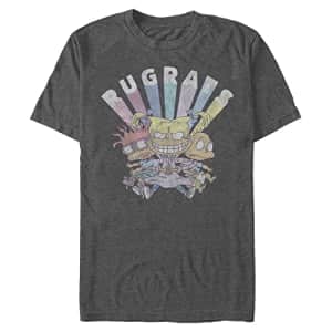 Nickelodeon Men's Big & Tall RUGRAT T-Shirt, Charcoal Heather, Large Tall for $9