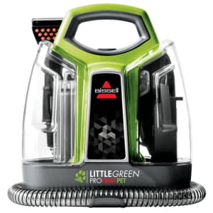 Bissell Little Green ProHeat Pet Deluxe Carpet Cleaner for $60 Bissell Little Green ProHeat Pet Deluxe Carpet Cleaner for $60
