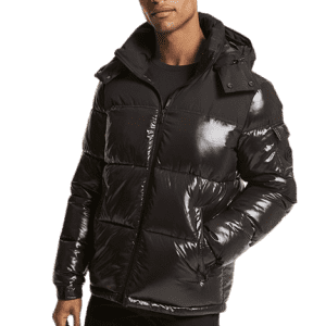 Michael Kors Men's Roseville Quilted Cire Nylon Puffer Jacket for $119