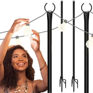 Holiday Styling Outdoor Light Pole 2-Pack for $48 Holiday Styling Outdoor Light Pole 2-Pack for $48