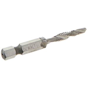DEWALT DWADTQTR1024 Impact Ready 10-24 UNC Drill Tap, 1/4" Capacity for $9 DEWALT DWADTQTR1024 Impact Ready 10-24 UNC Drill Tap, 1/4" Capacity for $9
