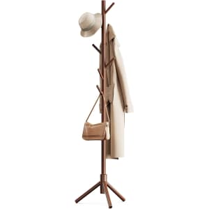 Pipishell 8-Hook Coat Rack for $27