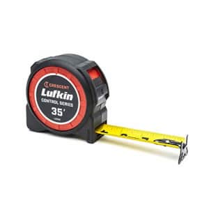 Crescent Lufkin 1-3/16 x 35' Command Control Series Yellow Clad Tape Measure - L1035C-02 for $35