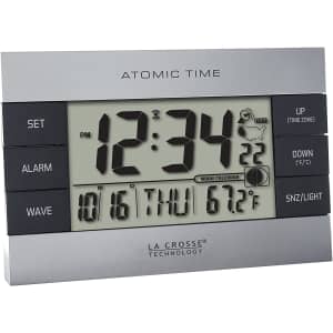 La Crosse Atomic Digital Alarm Clock for $15 La Crosse Atomic Digital Alarm Clock for $15
