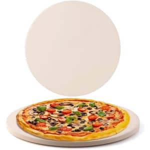 NuWave Heavy-Duty 11.5" Cordierite Pizza & Baking Stone for $15
