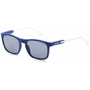 Sunglasses LACOSTE L 604 SNDP 424 Matte Blue/White for $50