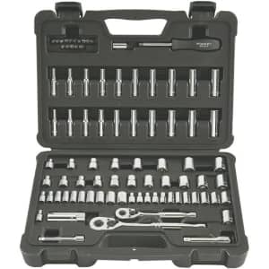 Stanley 85-Pc. 1/4" & 3/8" Drive Mechanic's Tool Set for $42