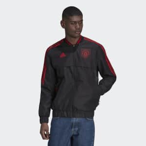 adidas Men's Manchester United Anthem Jacket for $43