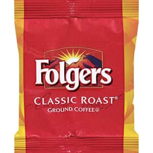 Folgers Classic Roast Coffee Fraction Packs, 1.5 Oz, Pack Of 42 Packs for $39
