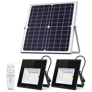 SunBonar Dual Head Solar Flood Lights for $45 SunBonar Dual Head Solar Flood Lights for $45