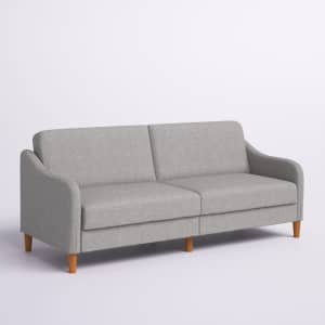 Mistana Dingler 77'' Upholstered Sleeper Sofa for $330