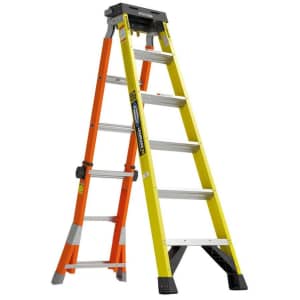 Werner Leansafe X5 14-Foot Fiberglass Type IAA Multi-Position Ladder for $99