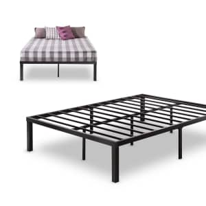 Zinus Luis 16" Full Metal Platform Bed for $67