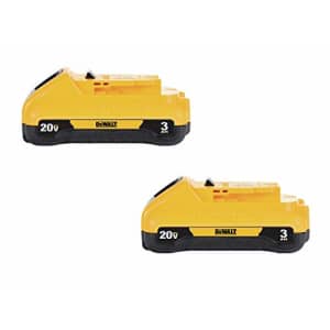 DeWalt 20V MAX Premium Lithium-Ion Compact Battery 2-Pack for $84 DeWalt 20V MAX Premium Lithium-Ion Compact Battery 2-Pack for $84