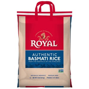 Royal Basmati Rice 15-lb. Bag for $16