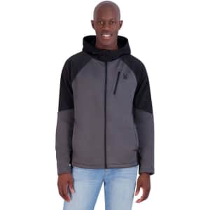 Spyder Men's Mendoza Full Zip Softshell Jacket for $24