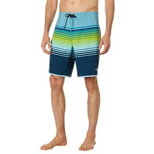 Billabong Men's Standard 73 Line Up Pro Boardshorts, 4-Way Performance Stretch, 19 Inch Outseam, for $39