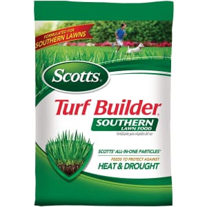 Scotts 5,000-sq. ft. Turf Builder Southern Lawn Food for $23