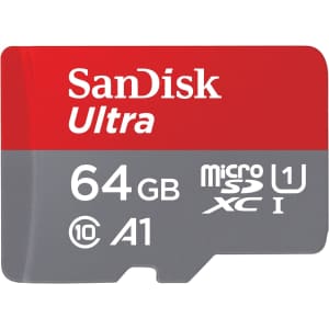 SanDisk Ultra 64GB microSDXC UHS-I Memory Card for $9 SanDisk Ultra 64GB microSDXC UHS-I Memory Card for $9