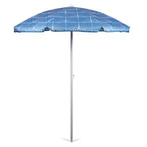PICNIC TIME ONIVA - a Brand Outdoor Canopy Sunshade Beach Umbrella 5.5' - Small Patio Umbrella - for $54