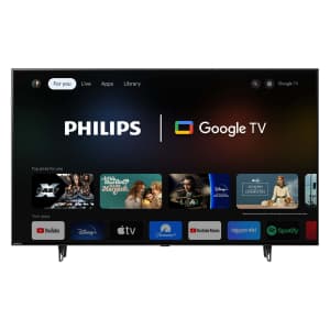 Philips 7000 Series 55PUL7552/F7 55" 4K HDR LED UHD Smart TV for $286